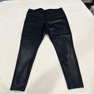 Nordstrom Faux Leather Leggings Size XL